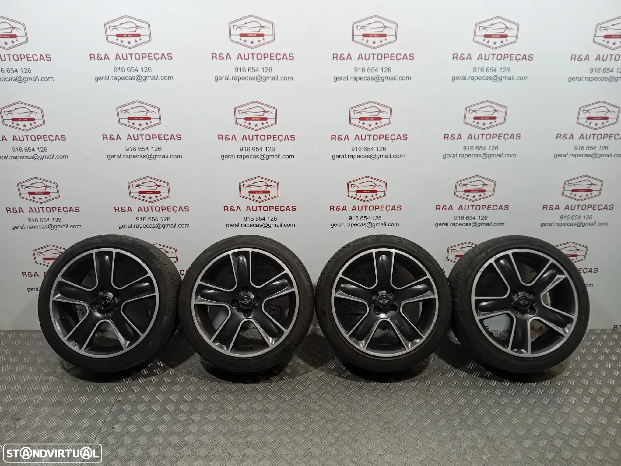 JANTES ORIGINAIS BBS MINI COOPER S R55 17 4X100 - 8