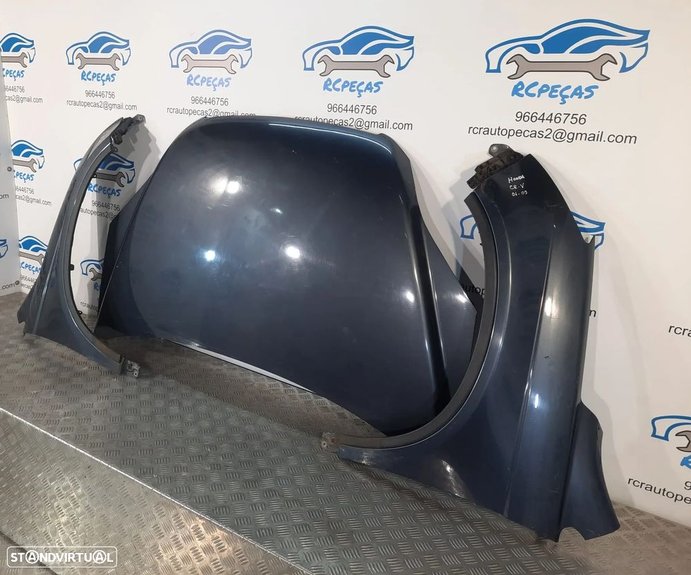 FRENTE COMPLETA HONDA CR-V CRV CR V II 2 MK2 CAPOT PARACHOQUES GUARDA-LAMAS OTICAS RADIADOR VENTILADOR - 8