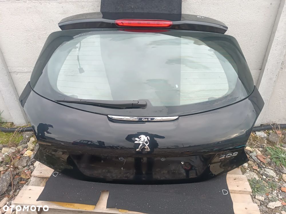 KLAPA BAGAŻNIKA POKRYWA  KTV PEUGEOT 208 I - 3
