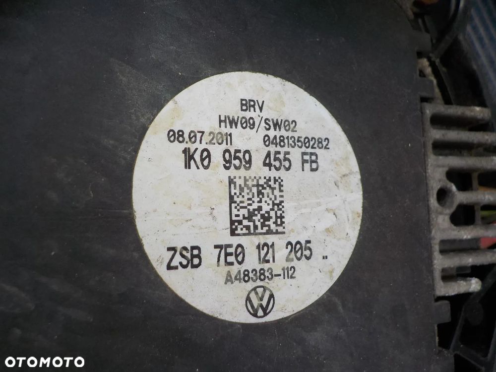 VW T5 2.0 TDI LIFT CHŁODNICA WODY WENTYLATOR INTERCOOLER - 4