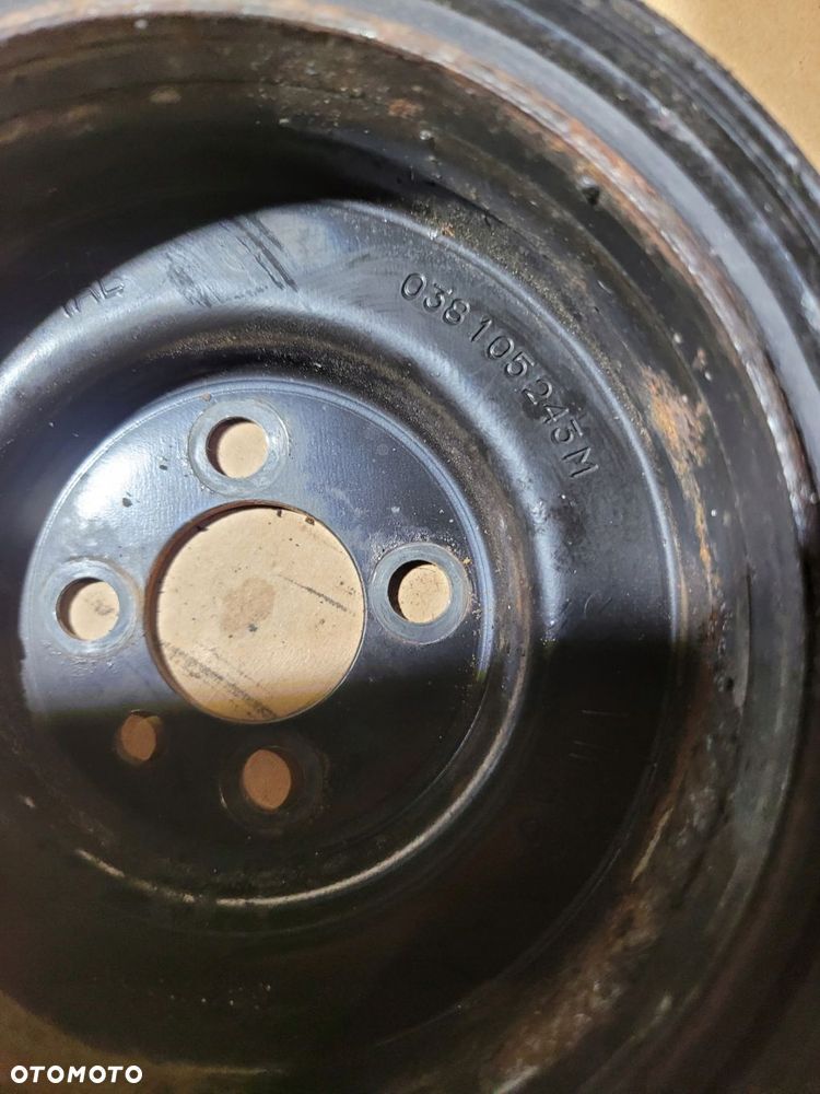 koło pasowe 038105243m 1.6 tdi volkswagen - 3