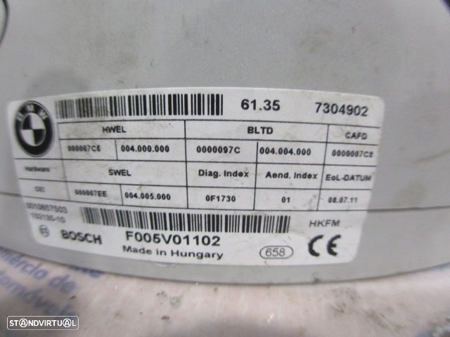 Modulo 61357304902 F005V01102 BMW F11 FASE 1 520D 2011 2.0D 184CV 5P PRETO Módulo Confort - 3
