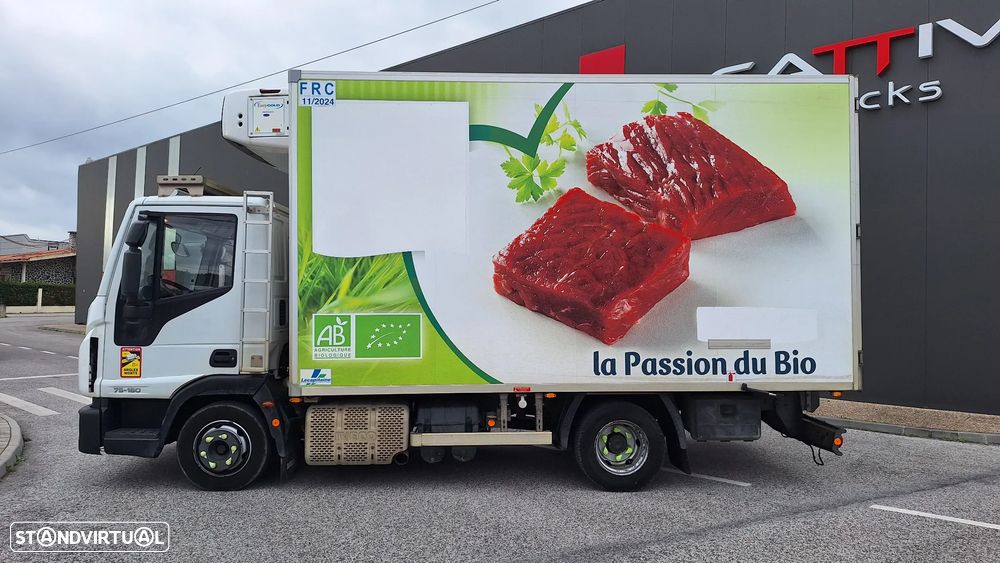 Iveco Eurocargo 7516 7500kgs frigorífica pendurados - 4