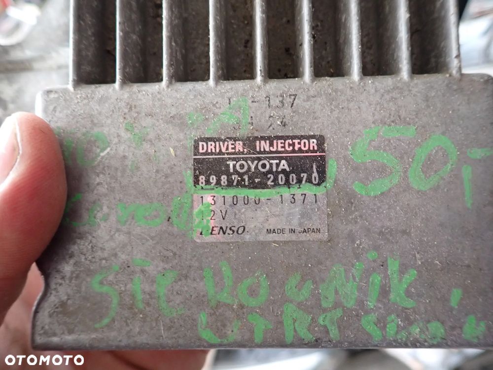 TOYOTA LEXUS 2.2 STEROWNIK MODUŁ WTRYSKÓW 89871-20070 - 2