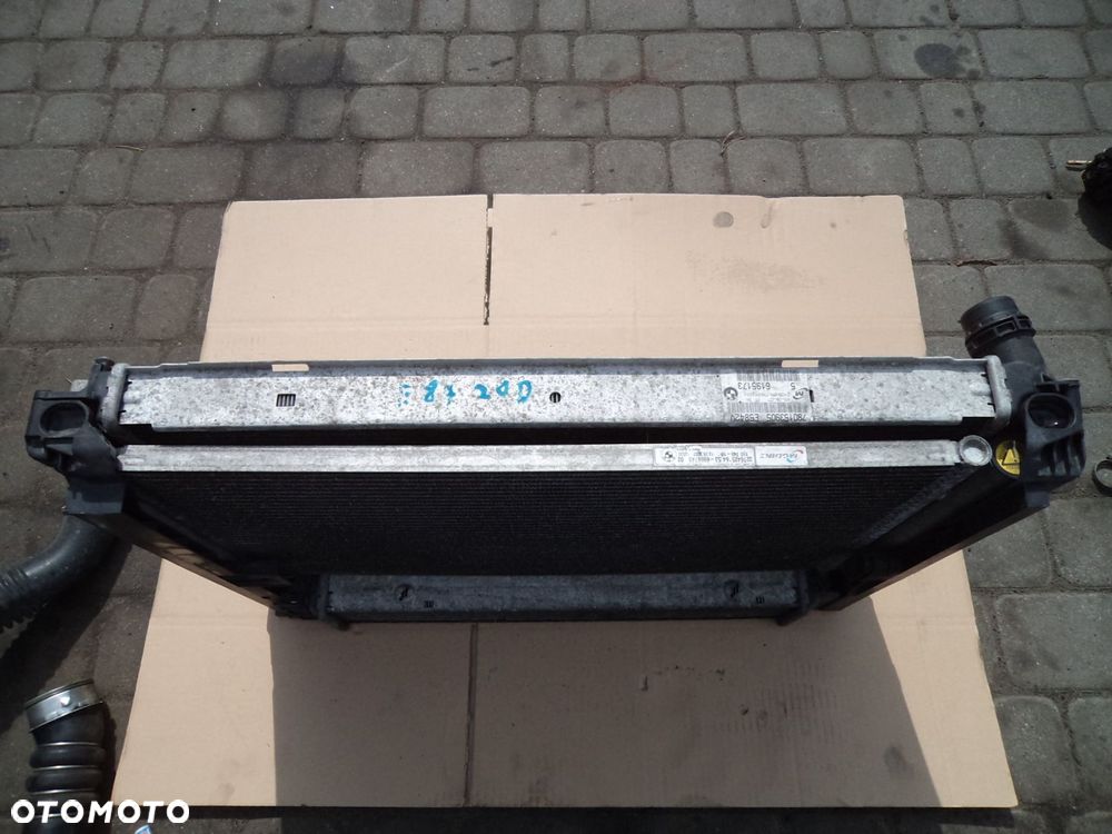 chłodnica wody klimy komplet bmw e87 e90 2.0 d 177 - 1