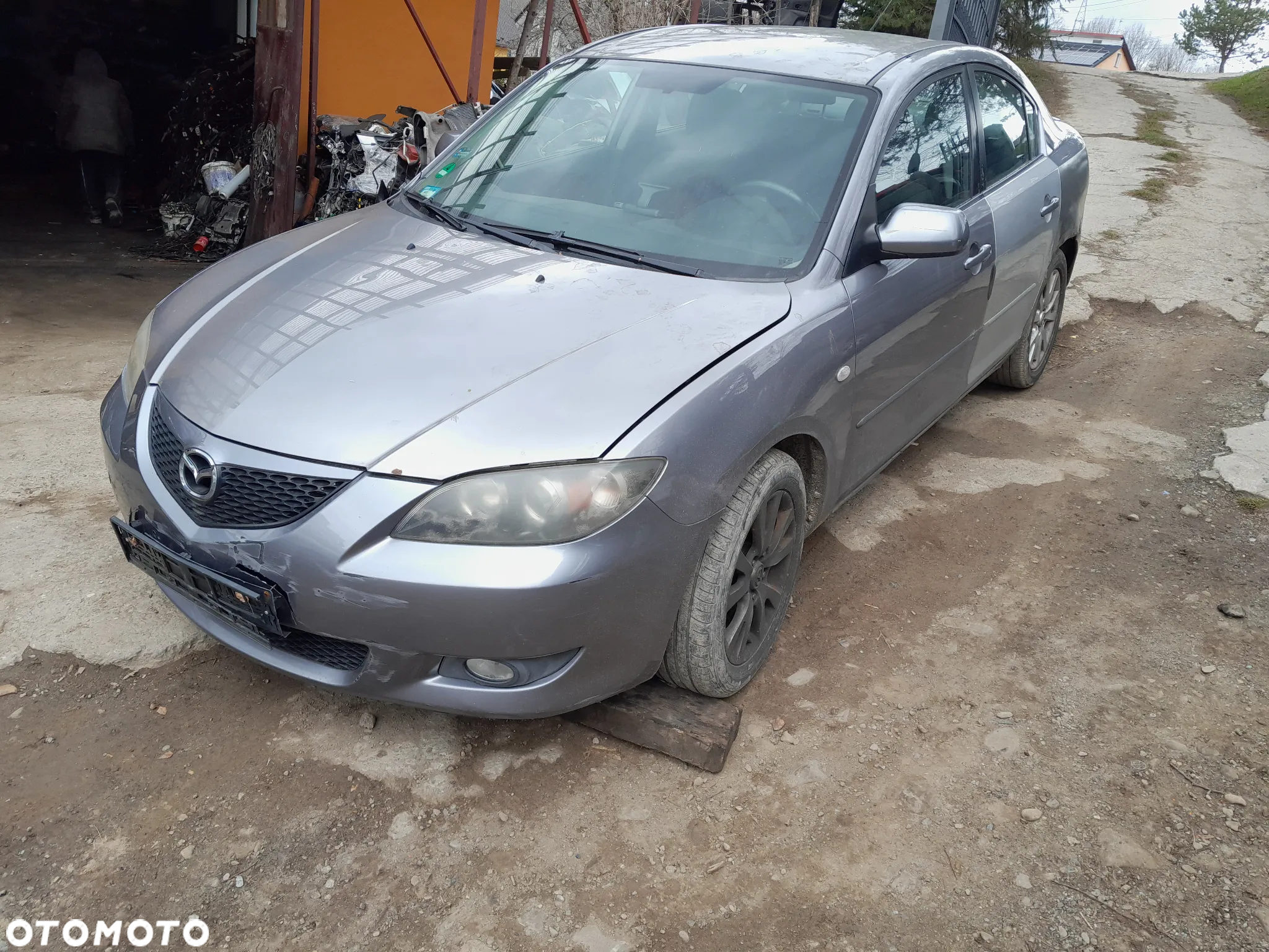 Mazda 3 03-09 BK Sedan zderzak tył tylny  w kolor 29Y - 3