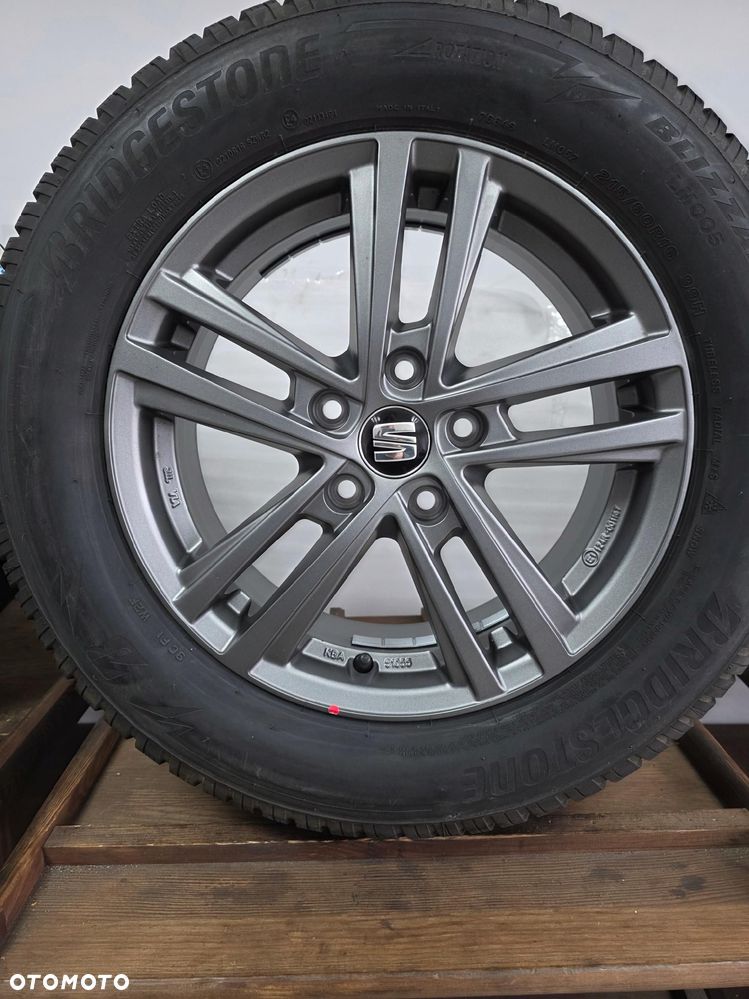 Grafitowe Koła Seat Ateca Skoda Karoq Bridgestone 215/60R16 16 2021 - 4