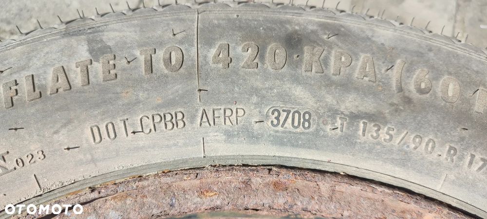 KOŁO DOJAZDOWE 5x120 17 CALI ET18 BMW 6758778 BMW X3 - 7