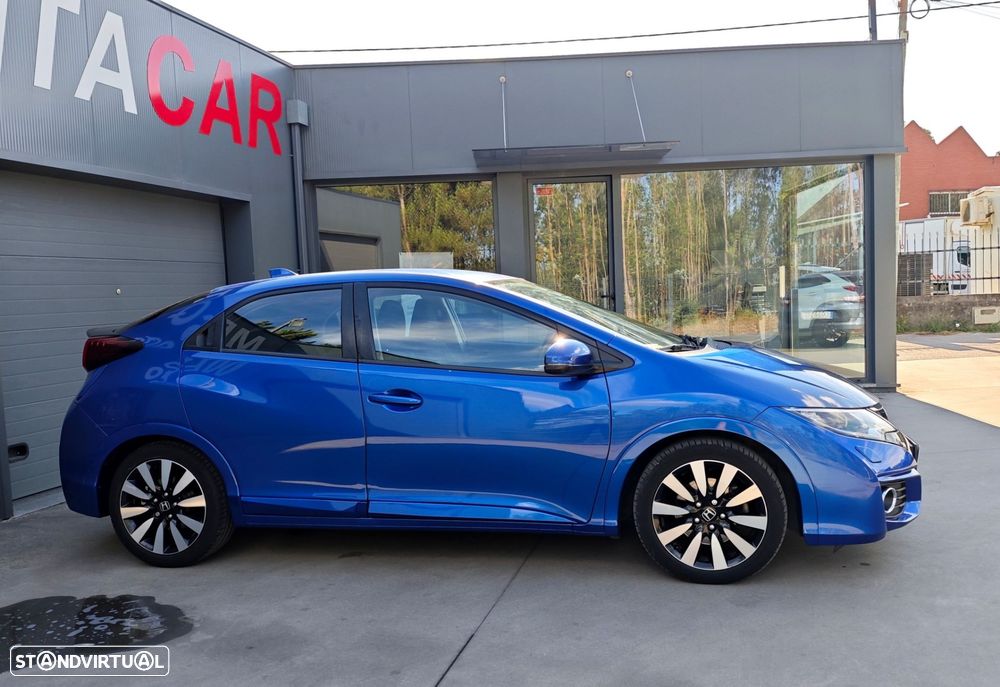 Honda Civic 1.6 i-DTEC Elegance Connect Navi+ADAS - 5