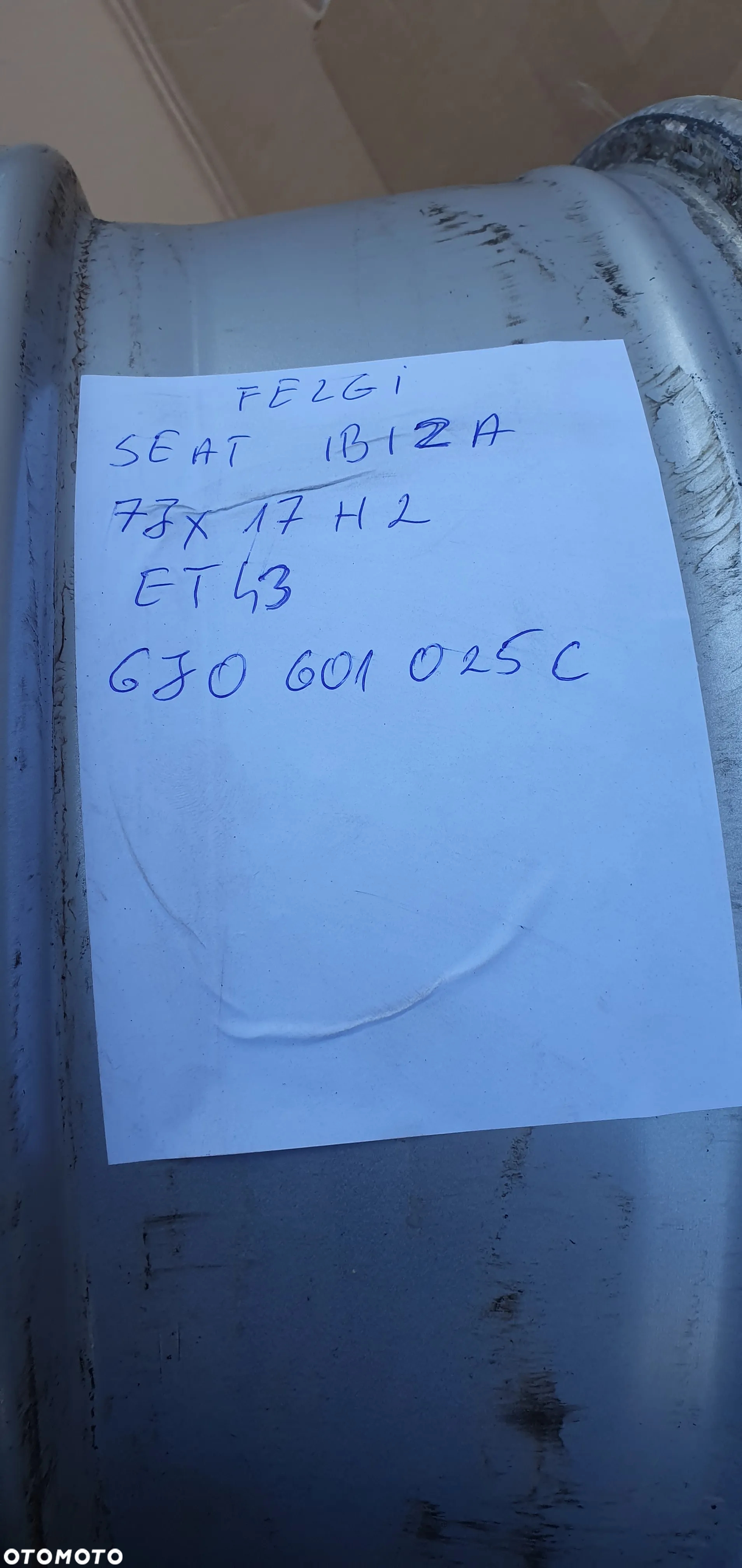 Alufelgi felgi aluminiowe ET43 7J R17 Seat Ibiza IV 6J 6J0611025C - 11