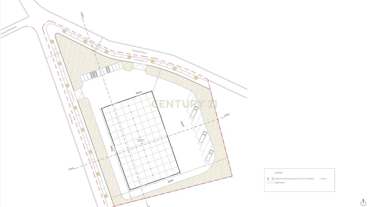 Terreno com Potencial para Armazéns Industriais - Canidelo, Vila do Co - Grande imagem: 3/7