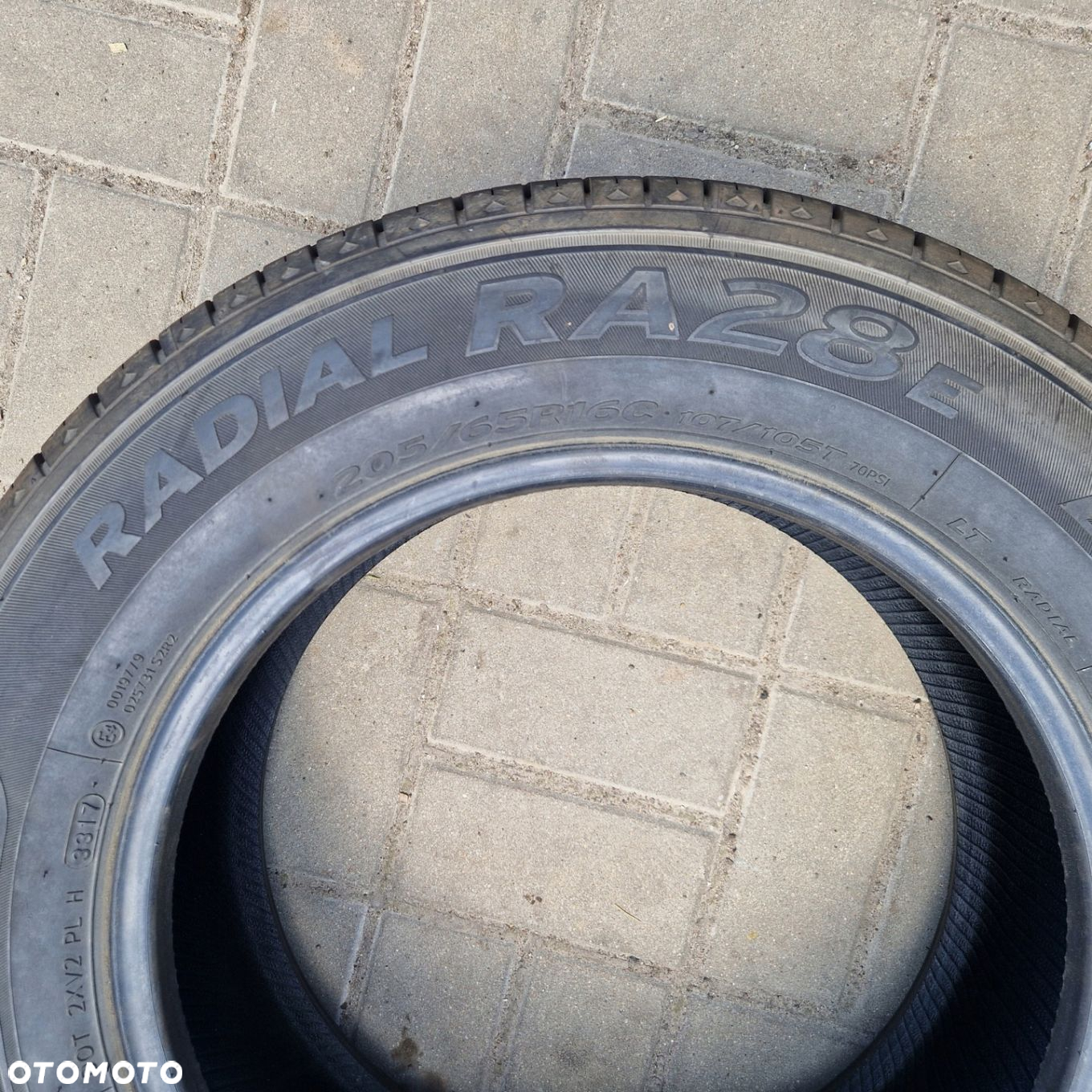 HANKOOK RADIAL RA28E 205/65R16C 107/105T 8mm JAK NOWE 4X - 7