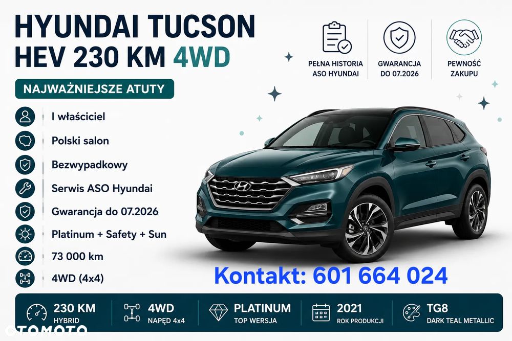 Hyundai Tucson 1.6 T-GDi HEV Platinum 4WD - 1