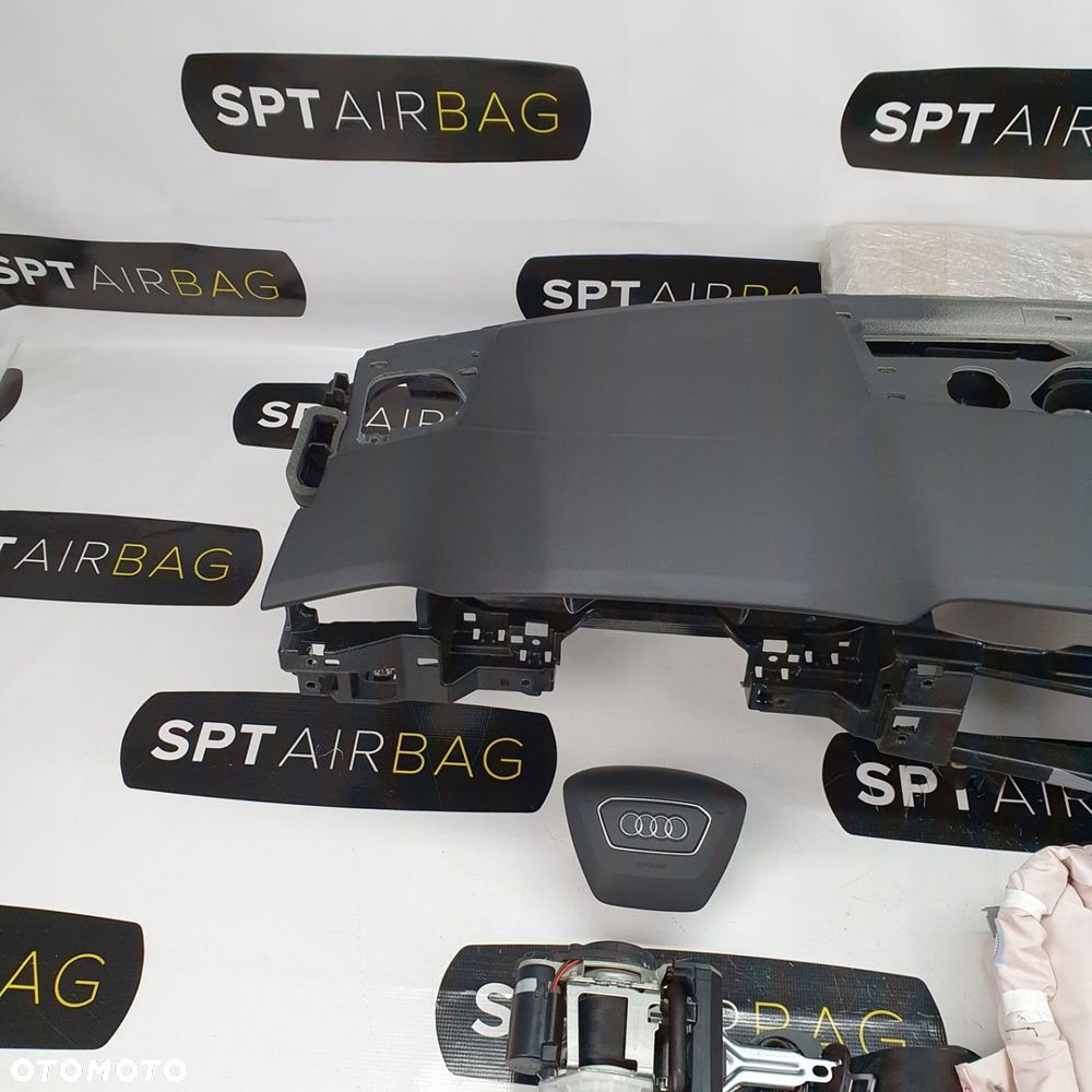 AUDI A6 C8 DESKA ROZDZIELCZA KONSOLA KOKPIT PULPIT PODUSZKI AIRBAG AIR BAG PASY KIT SET - 2