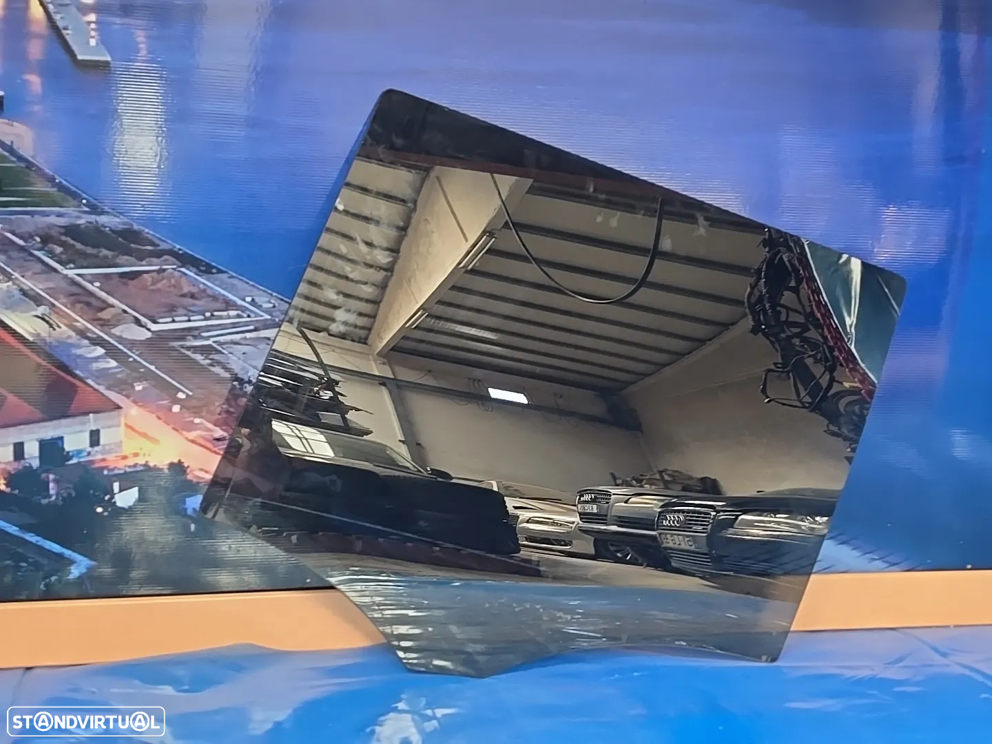 Vidro da porta traseira esquerda vidro laterais para mercedes w164 Gl 2006- Escuro - 2