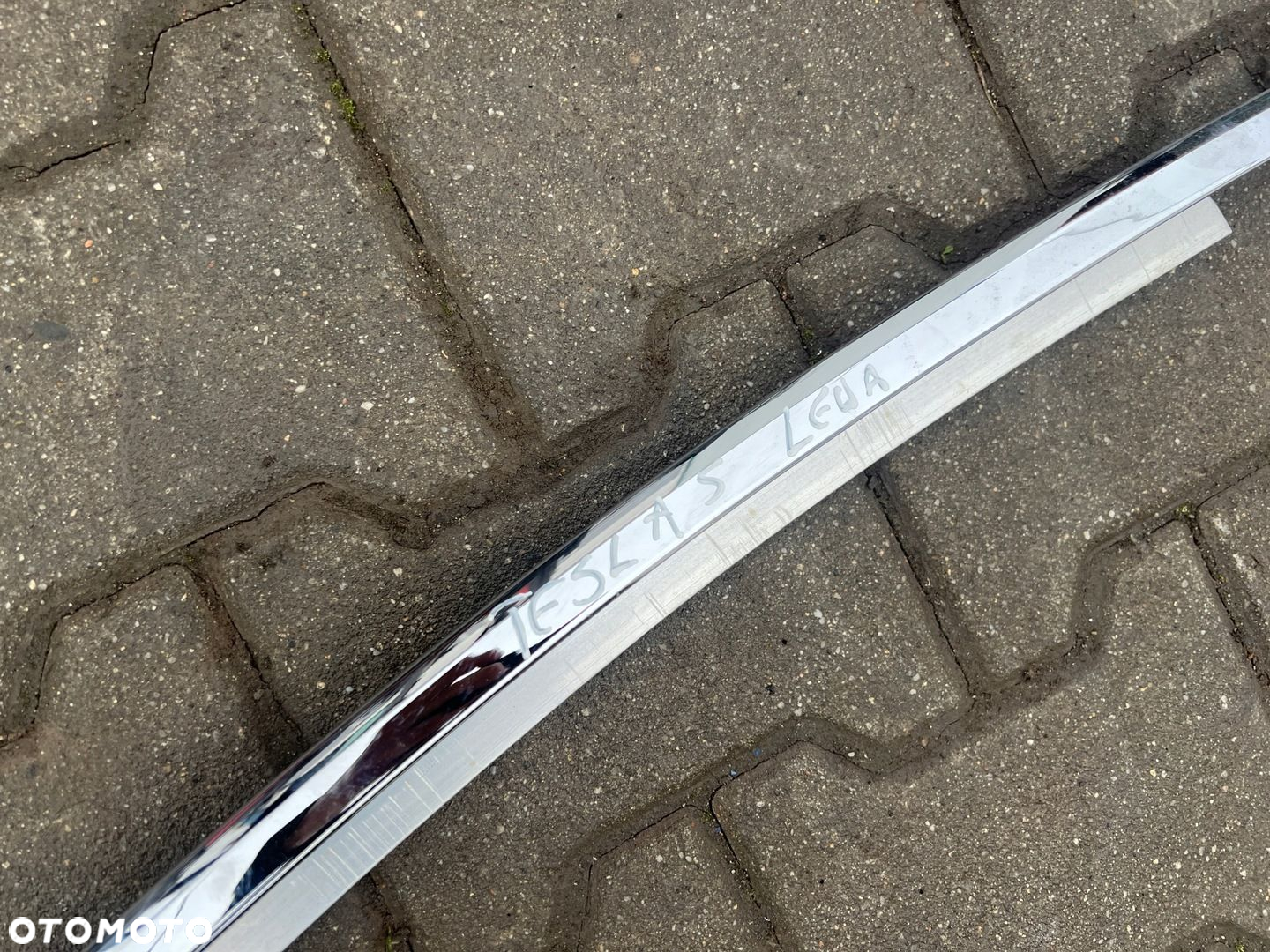 TESLA S LISTWA CHROM DACHU DRZWI LEWA - 3
