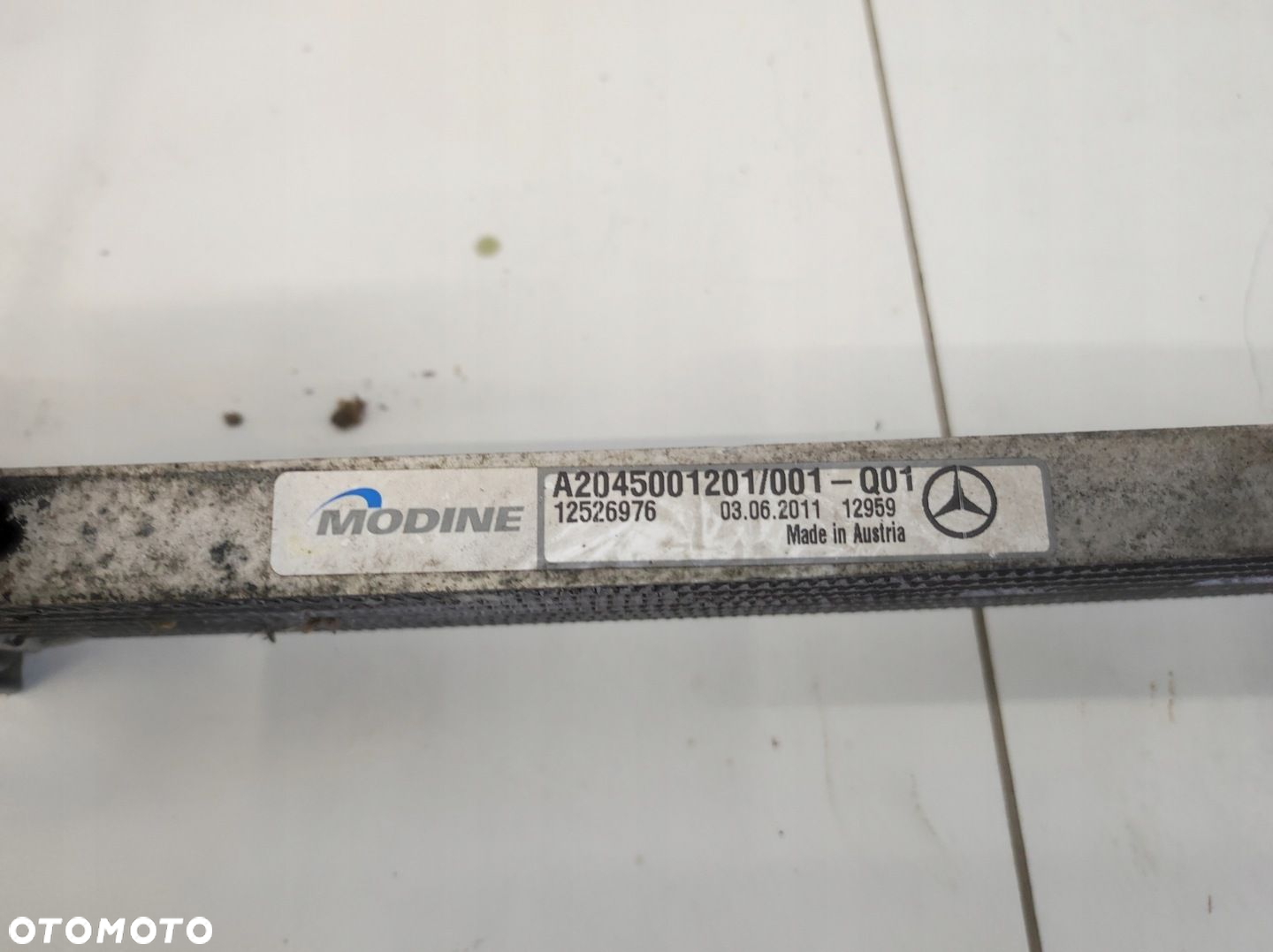 CHŁODNICA CHŁODNICZKA SKRZYNI BIEGÓW MERCEDES CLS W218 218 3.0 CDI - 12