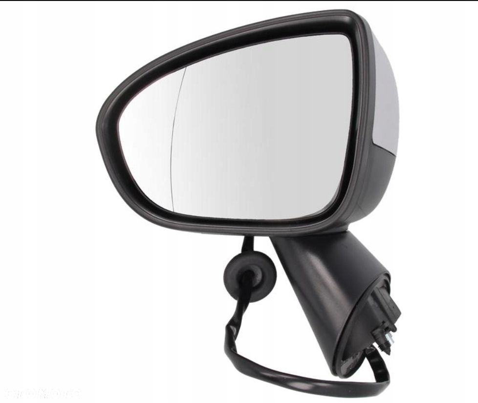 Lusterko Opel Meriva B 10- Lewe Do Malowania Podstawa Czarna Elektryczne - 1