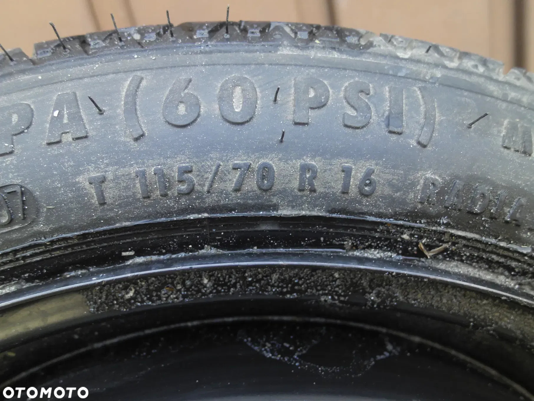 OPEL SAAB FIAT ORYGINALNE KOŁO DOJAZDOWE R16 5x110 ZAPASOWE DOJAZDÓWKA 16" 2160132 CONTINENTAL 115/70 CROMA II POSIADAM 2SZT - 3