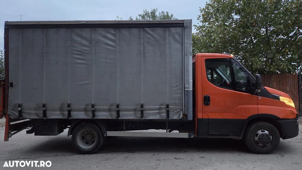 Iveco Daily 35-150 cu prelata si lift, cat B,  posibilitate leasing - 4