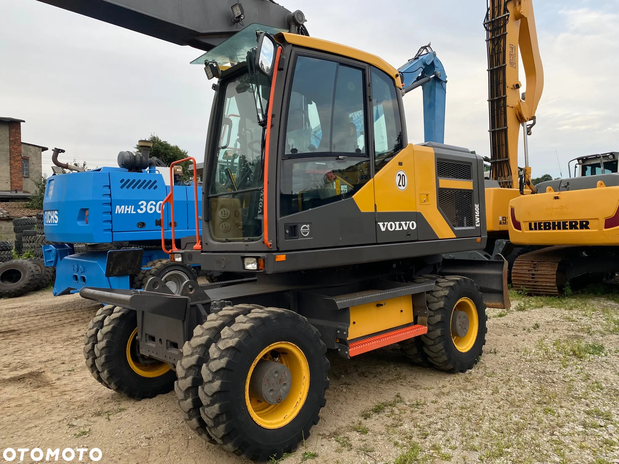 Volvo EW160E, 6400 MTH, 2017 ROK, Z NIEMIEC, PIĘKNY STAN - 12