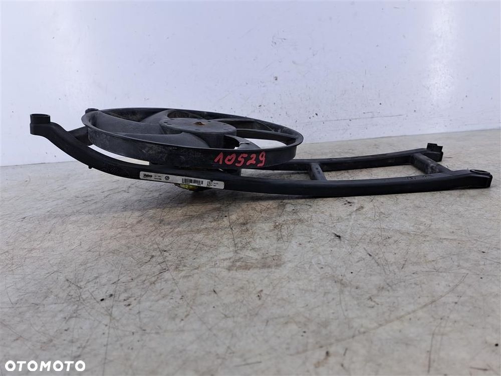 Chłodnica z wentylatorem Fiat Panda II 1.2 B 8V 2003-2013 ORYGINAŁ VALEO - 9