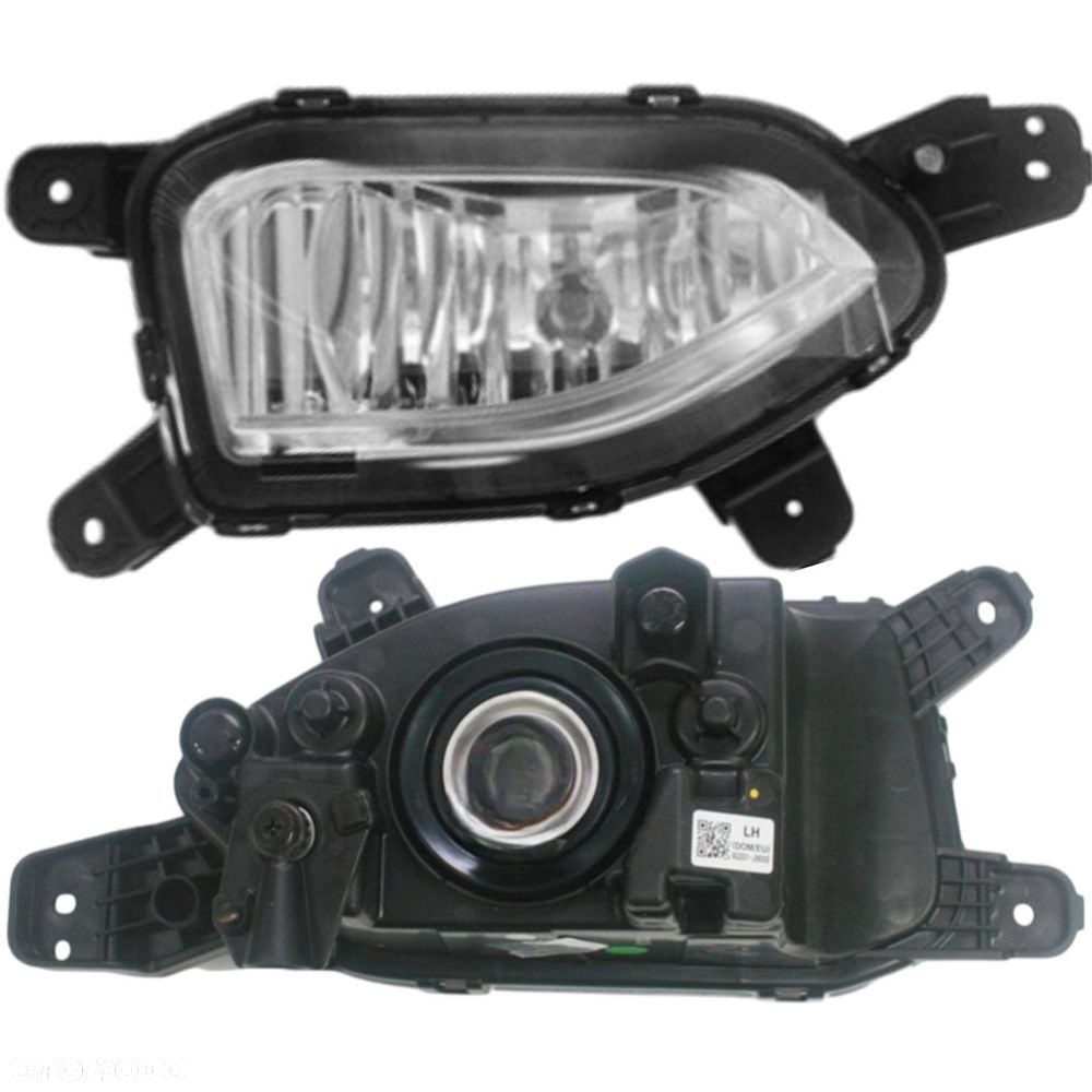 HYUNDAI KONA 2017-2023 LAMPA PRZECIWMGŁOWA HALOGEN PRZECIWMGIELNY LEWY - 4