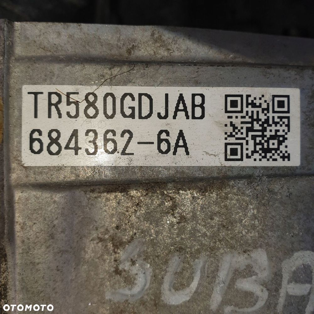 Skrzynia subaru CVT TR580GDJAB - 2