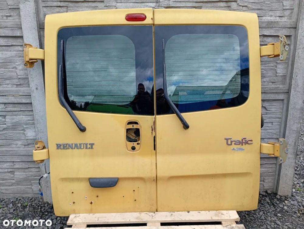 drzwi tylne lewe prawe tył z szybą opel vivaro a trafic ii primastar 2001-2014 komplet - 1