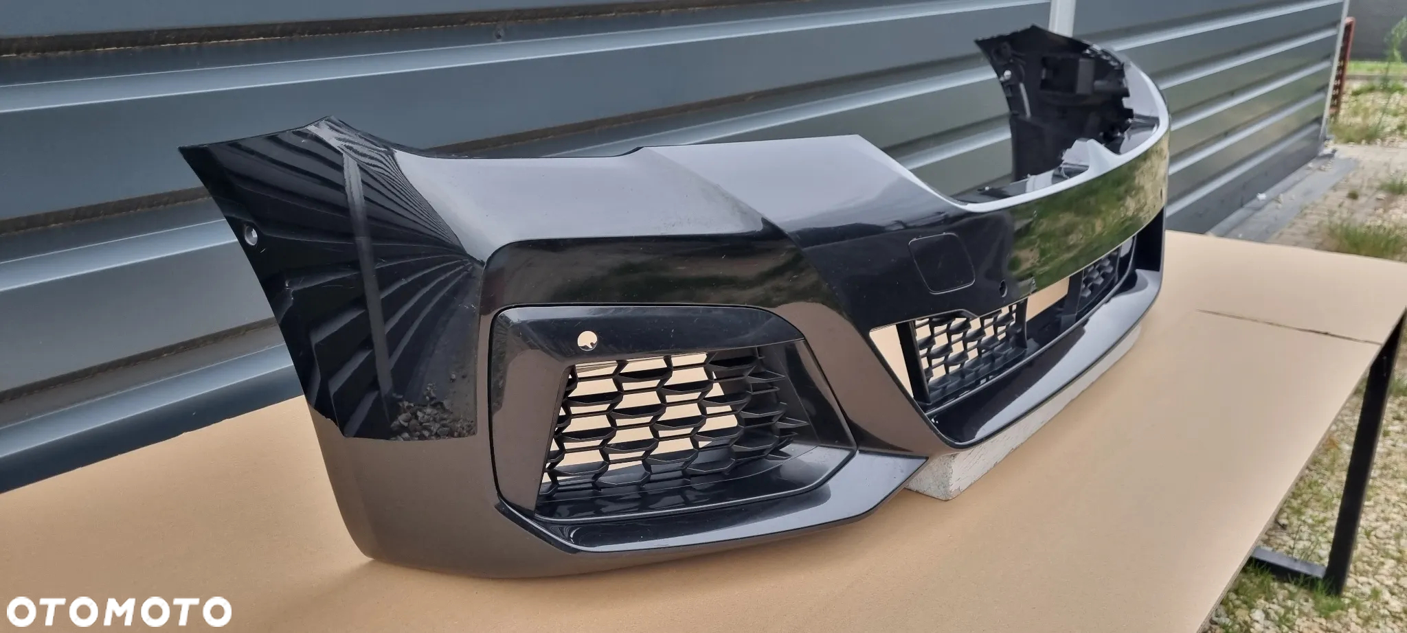 BMW 5 G30 G31 LCI M-PAKIET LIFT 2020- Zderzak przód oryginał MA367 - 4