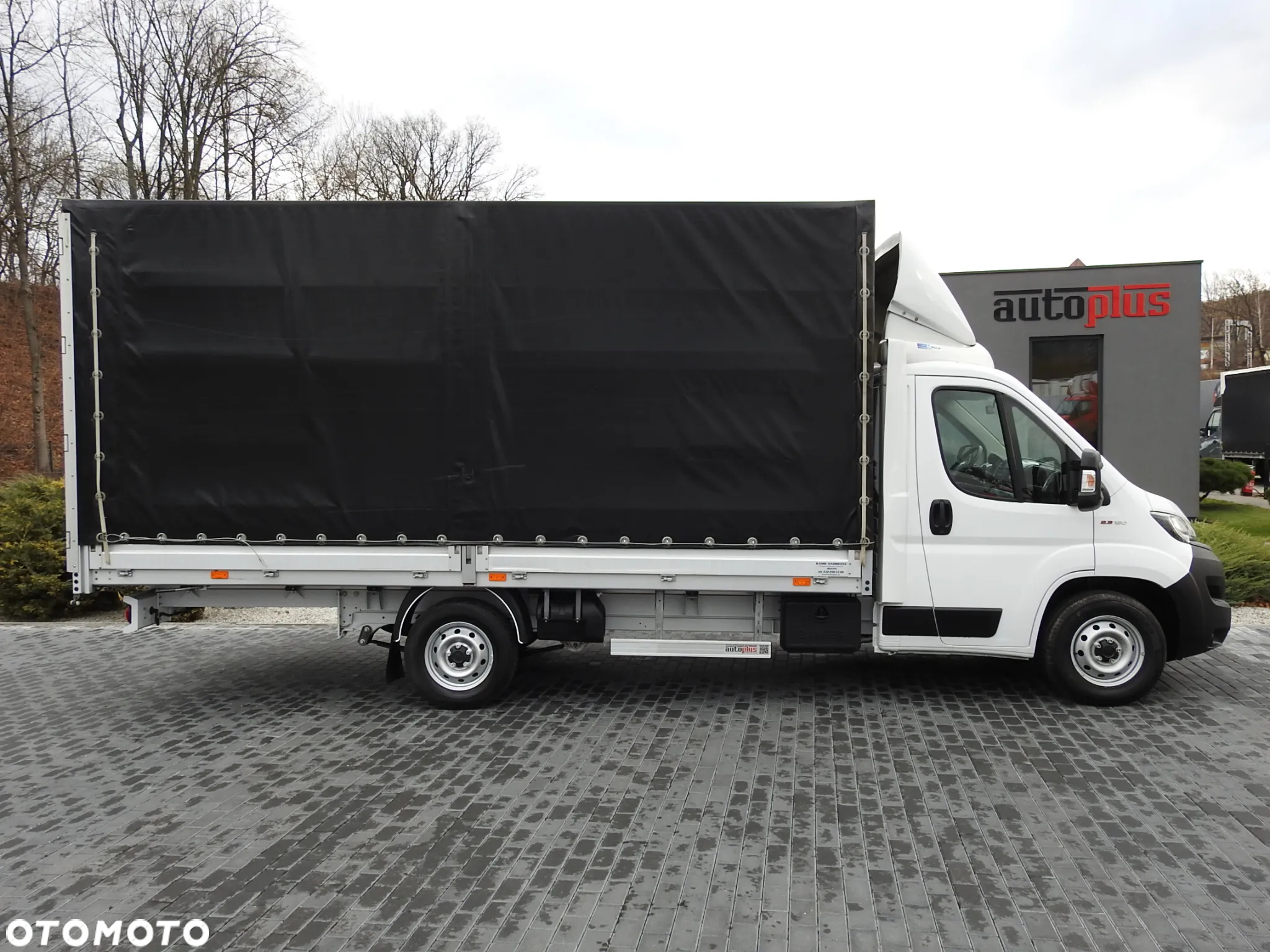 Fiat DUCATO PLANDEKA 10 PALET KLIMATYZACJA PNEUMATYKA 160KM [ T63576 ] - 8