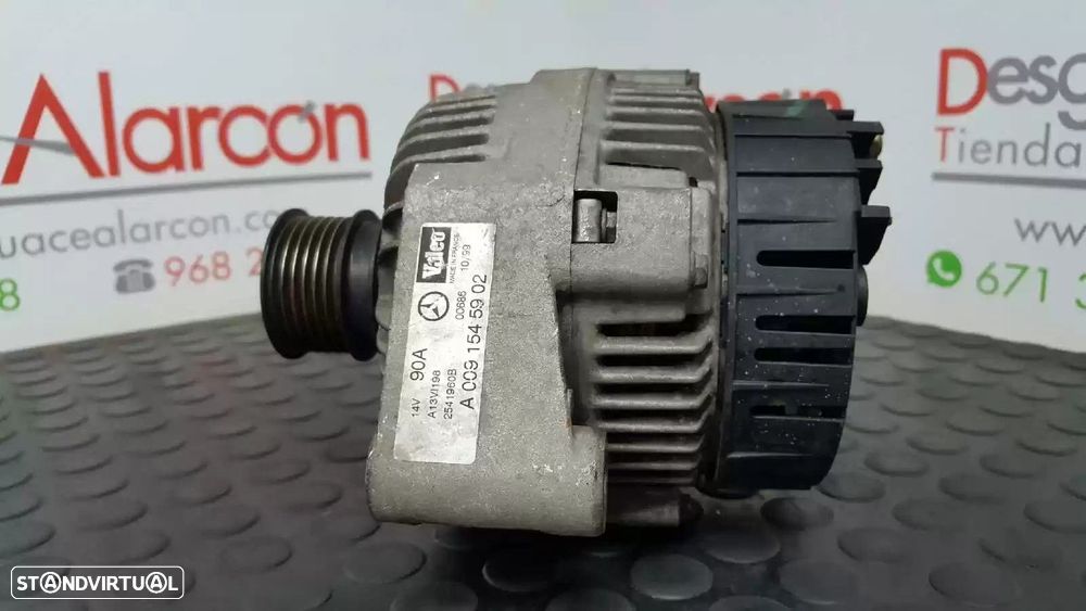 ALTERNADOR MERCEDES-BENZ SLK 1999 -A0091545902 - 1