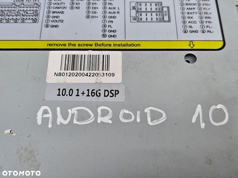 RADIO ANDROID 10 NAWIGACJA OPEL ASTRA H KAMERA COFANIA KAMERA NAGRYWANIA 1/16GB - 6