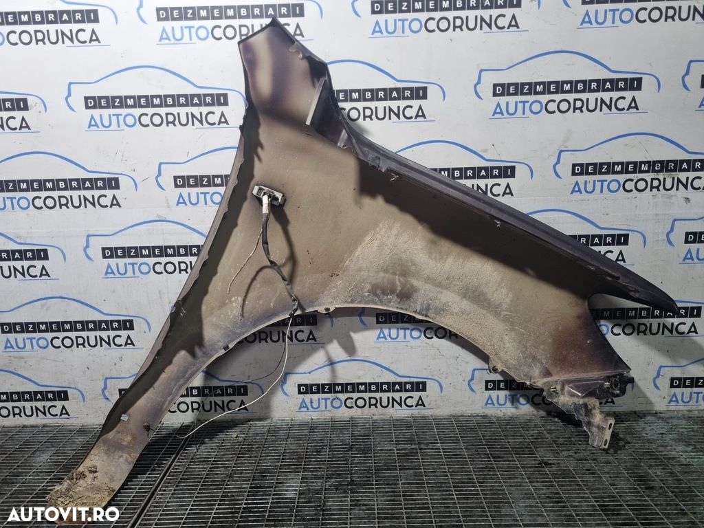 Aripa Stanga Fata Hyundai Santa Fe 2 2007 - 2012 4 Usi NEGRU (1237) - 2