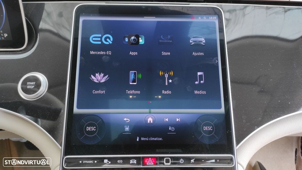 TELA/ECRÃ MULTIFUNÇÕES MERCEDES EQS 450+ - 2