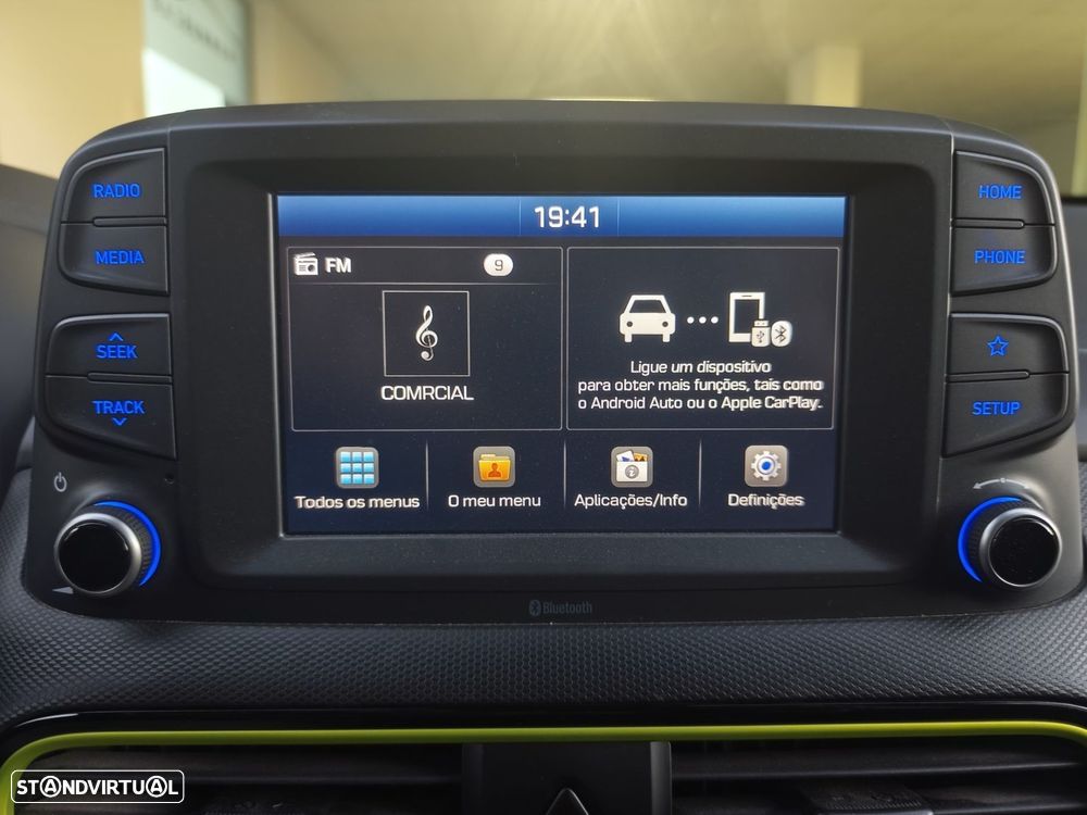 Hyundai Kauai 1.0 T-GDi Pele/Tecido Lima - 30