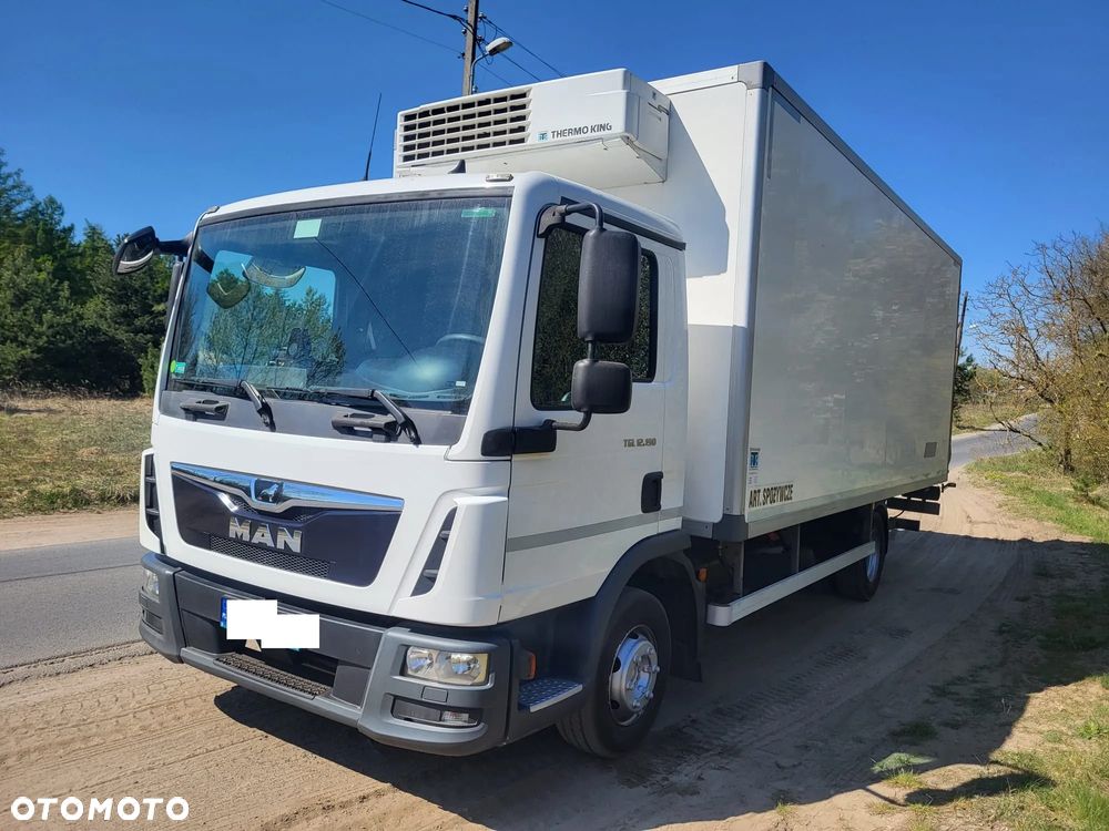 MAN TGL 12.190 Izoterma 2017r Chłodnia Mroźnia agregat 2x parownik poduszki KLIMA - 28