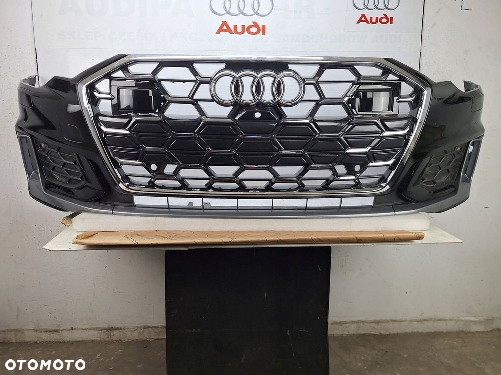 ZDERZAK AUDI A6 C8 4K 4K0 CHROM EDITION 2023-2025 GRILL ATRAPA LIFT S-LINE - 1