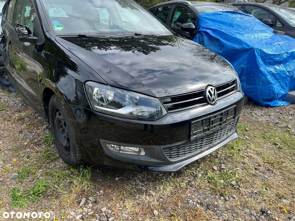 zderzak atrapa przód przedni vw polo v 5 6r0 6r 2009 -2013 lc9x kompleny spryski na lampy halogeny - 15