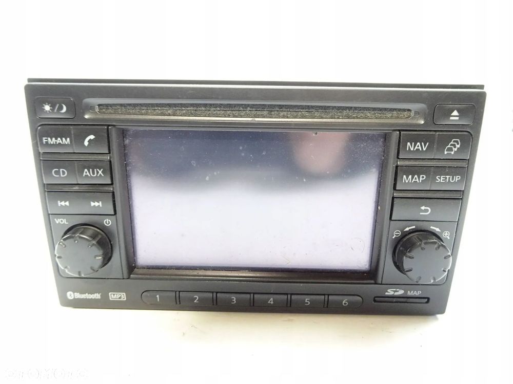 radio cd nissan qashqai j10 lift 10-13 r. - 1