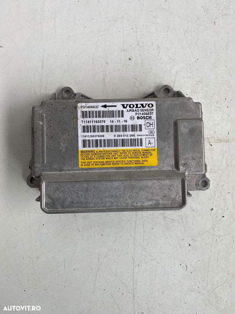 Calculator airbag SRS Volvo S60 V60 XC60 S80 XC70 V70 31406637 31658440 - 1