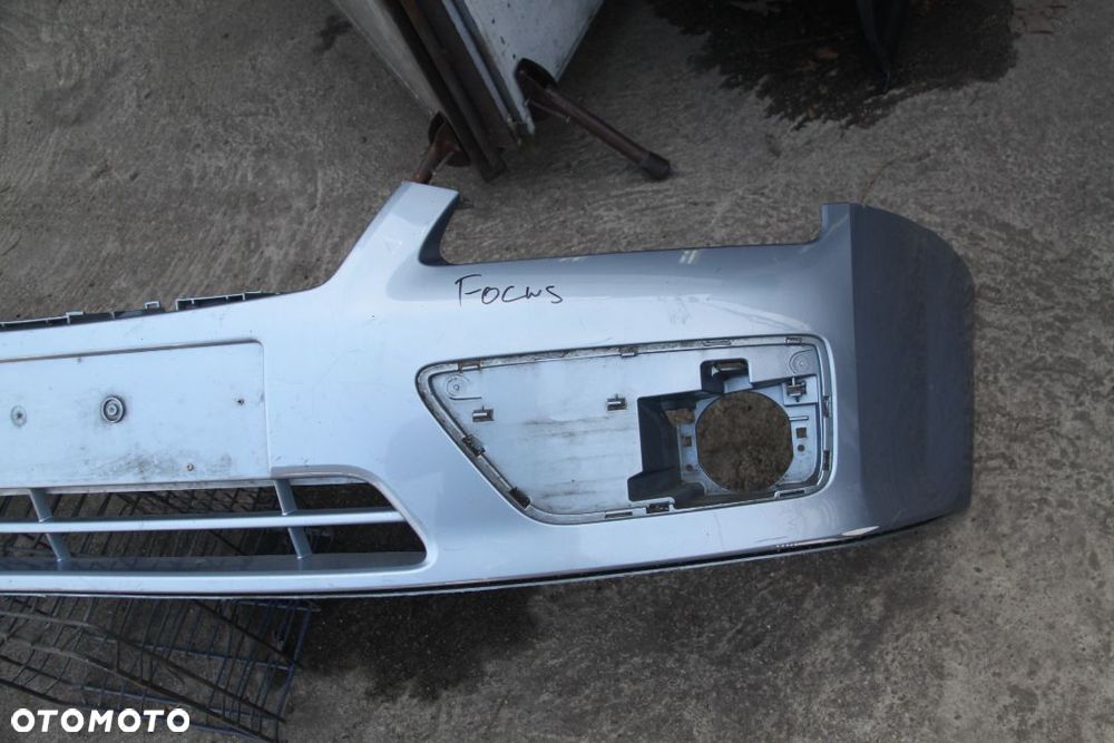 Ford Focus MK2 zderzak przedni 2004-2008 niebieski - 3