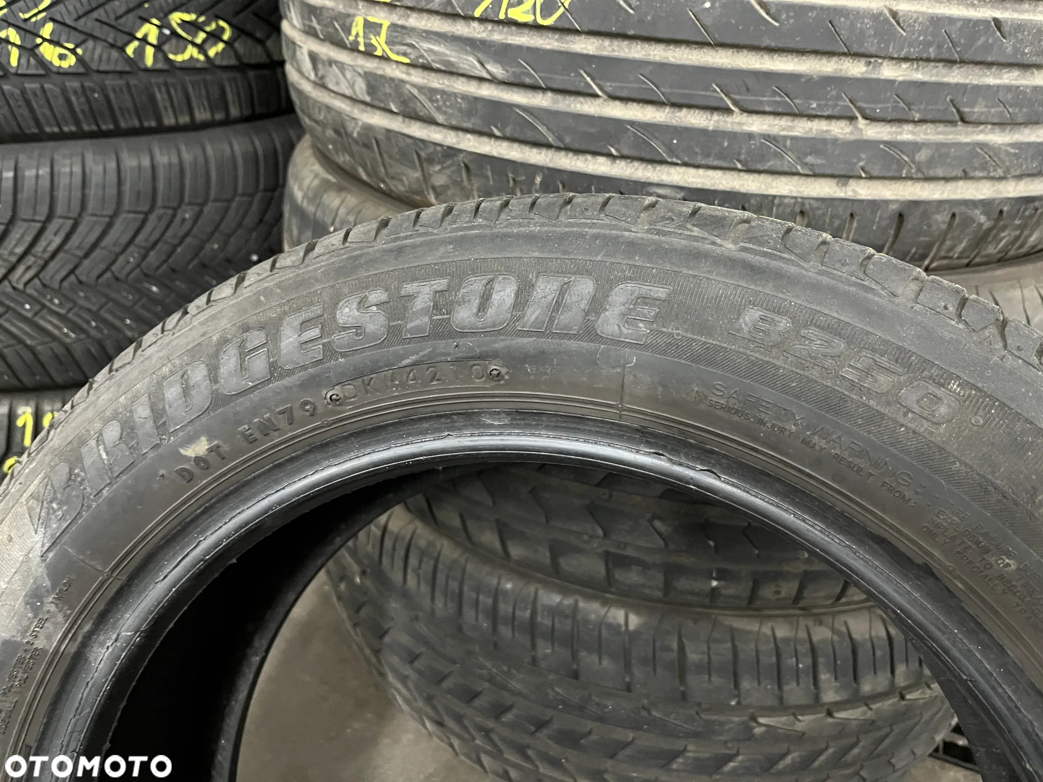4x Opony Letnie 175/60R15 BRIDGESTONE B250  6,5mm  Promocja!! Cena za 4szt - 6