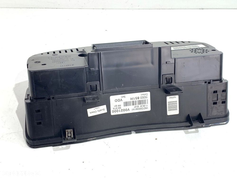 LICZNIK  VW GOLF V (1K1) 2003 - 2010 1.9 TDI 77 kW [105 KM] olej napędowy 2003 - 2008 1K0920851H - 3