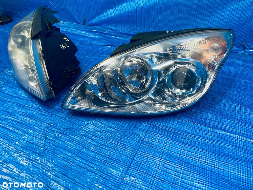 REFLEKTOR LAMPA LEWA PRAWA LEWY PRAWY PRZÓD PRZEDNIA HYUNDAI I30 07-12R ; 92101 ; 92102 ; 92101-2LXXX ; 92102-2LXXX ORYGINAŁ EUROPA - 7