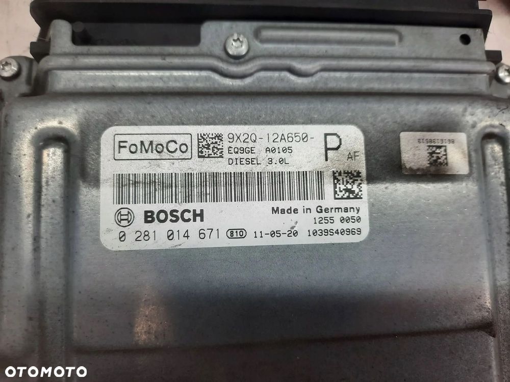 KOMPUTER STEROWNIK SILNIKA JAGUAR XF I X250 3.0 D V6 241KM 9X2Q-12A650-P - 5