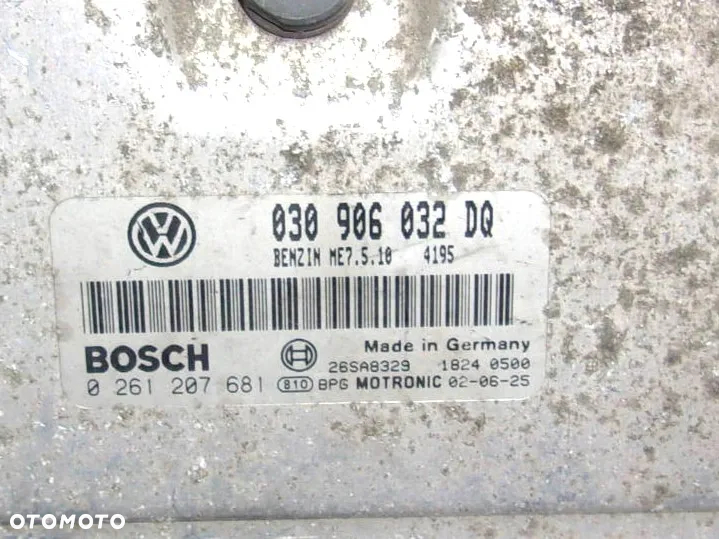 VW Lupo Polo III sterownik silnika 1.4 MPI - 3