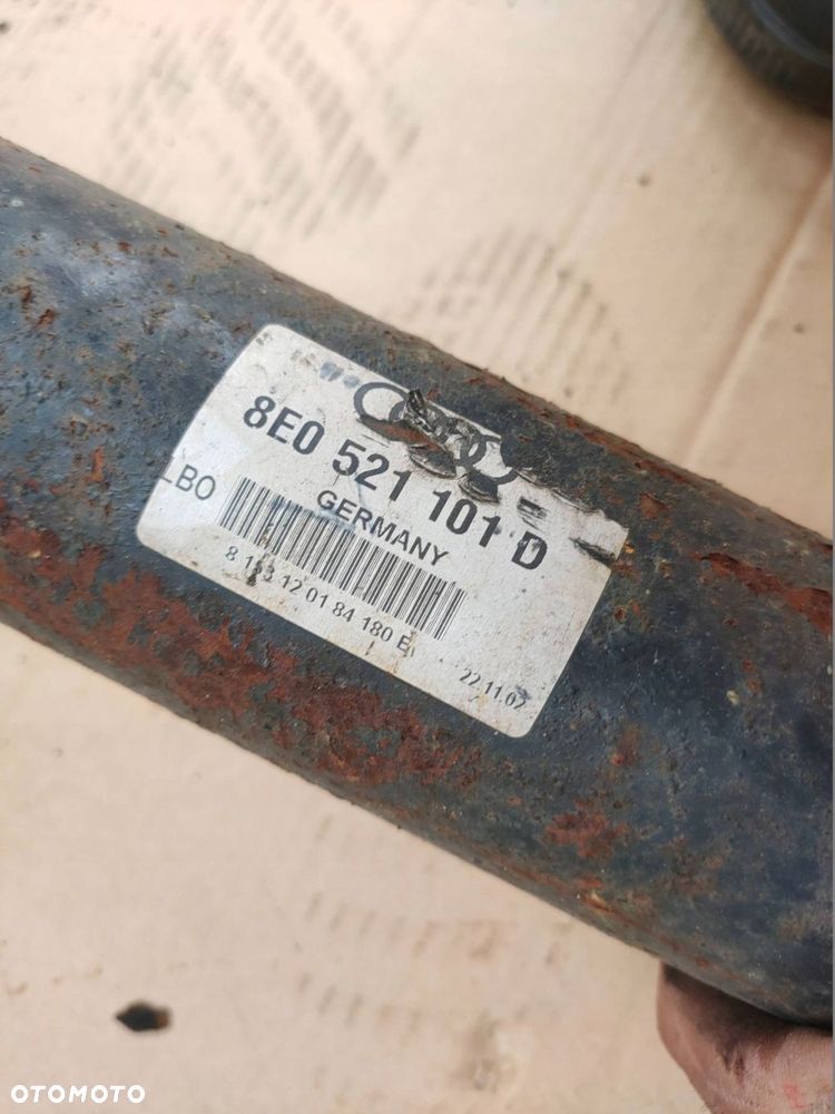 audi a4 b6 b7 wał napędowy 1,8t 2,0 tfsi 3,2 b 8e0521101d - 2
