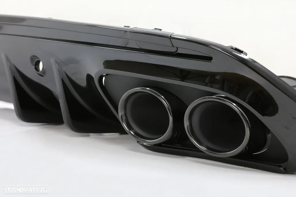 Difusor com Ponteiras Mercedes C W205 (2014 a 2020) Look 43 - 5