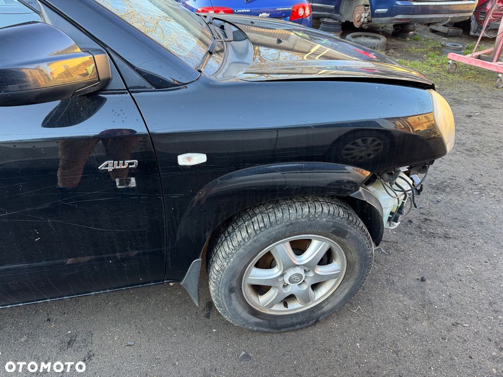 HYUNDAI TUCSON I 04-10 LAMPA PRZÓD PRAWA LEWA MASKA BŁOTNIK PAS BELKA CHŁODNICA KOLOR EB - 7